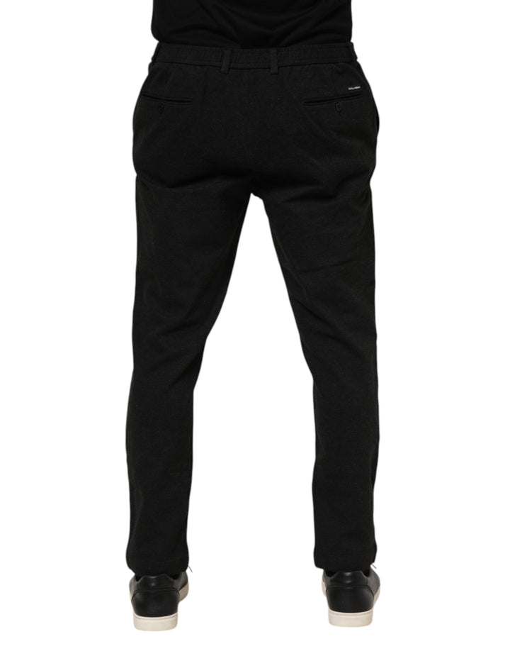 Dolce &amp; Gabbana Sample Sale Dolce &amp; Gabbana Dark Gray Viscose Dress Men Pants - | Designer outlet