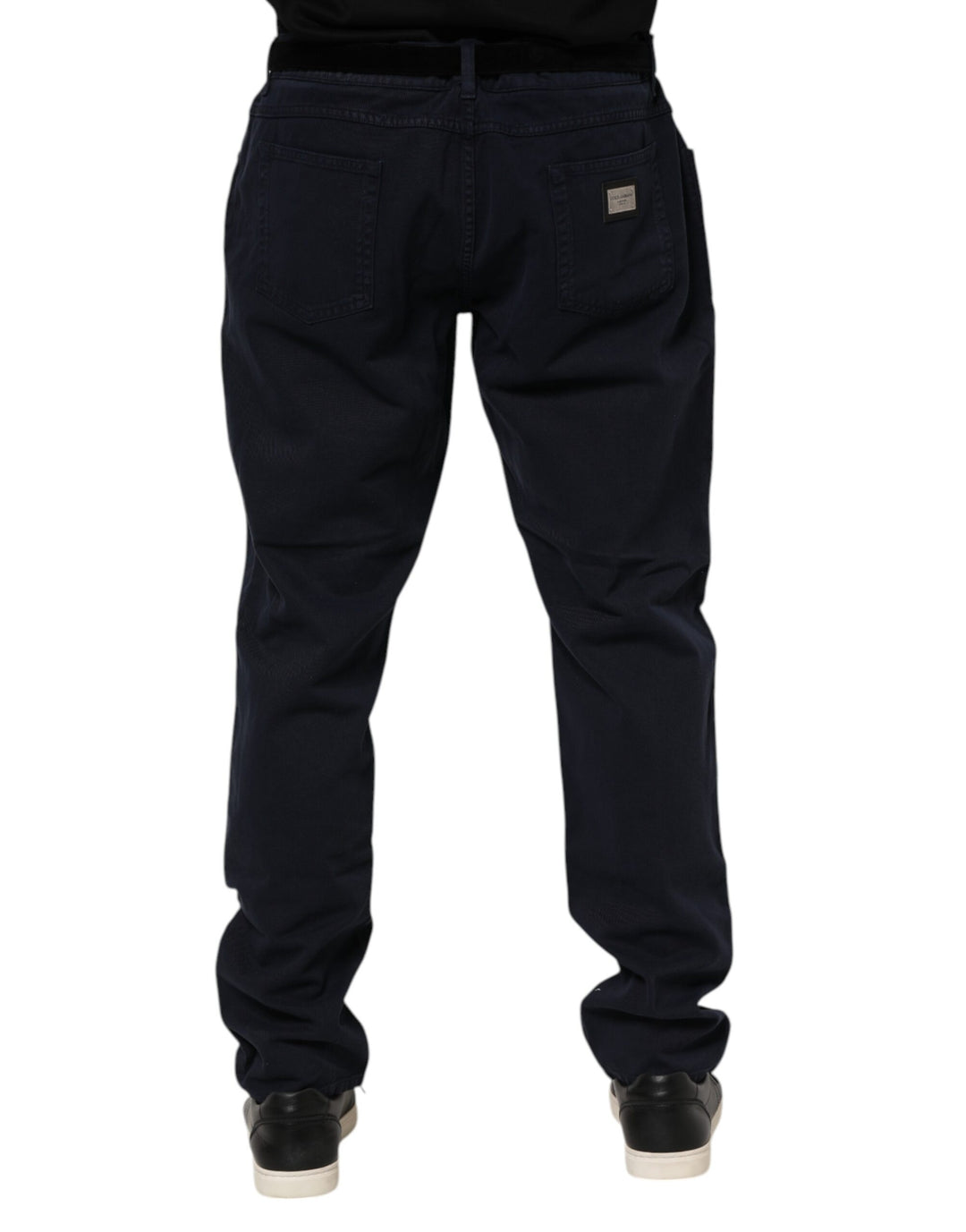 Dolce &amp; Gabbana Sample Sale Dolce &amp; Gabbana Black Cotton Tapered Denim Jeans - | Designer outlet