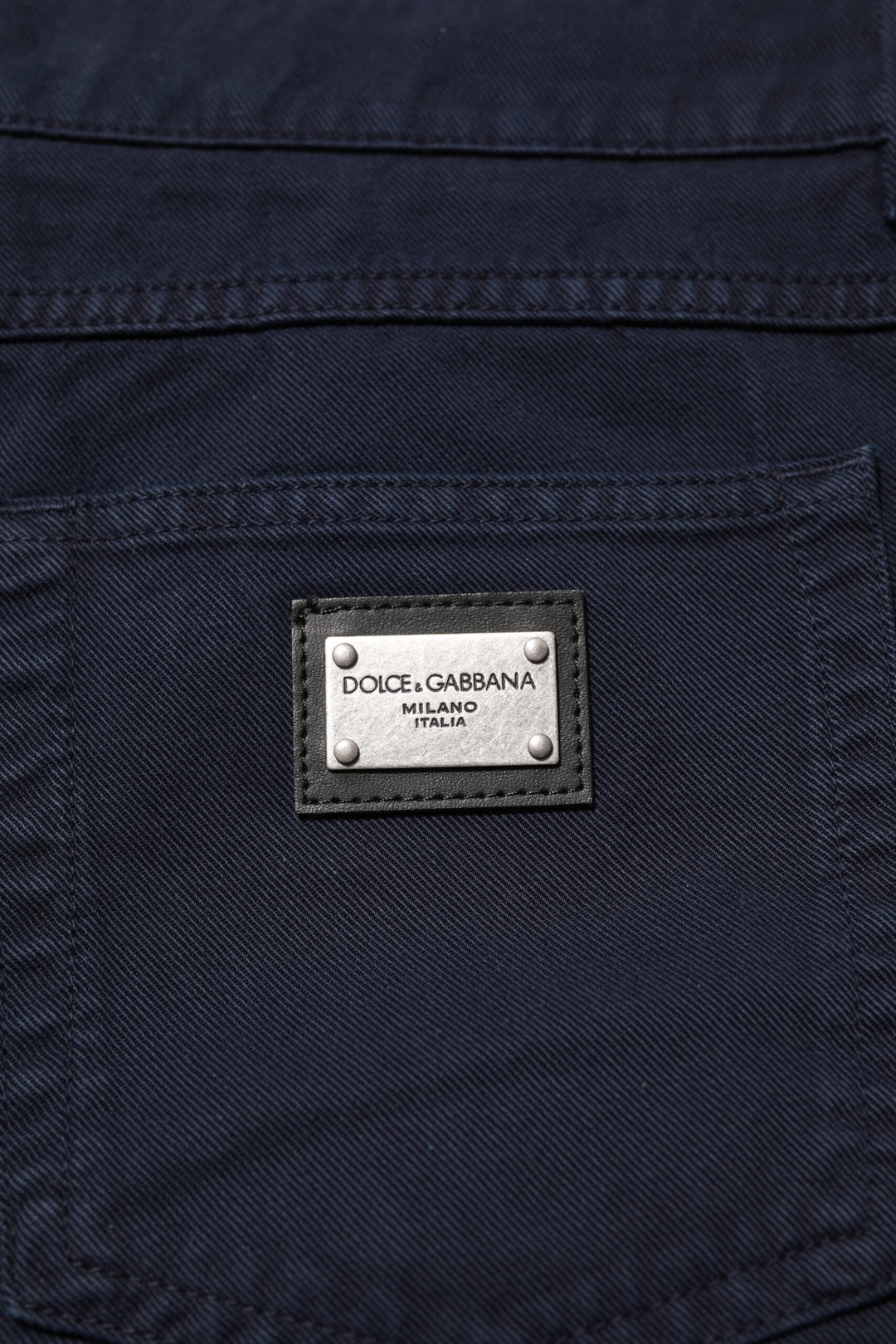 Dolce &amp; Gabbana Sample Sale Dolce &amp; Gabbana Black Cotton Tapered Denim Jeans - | Designer outlet