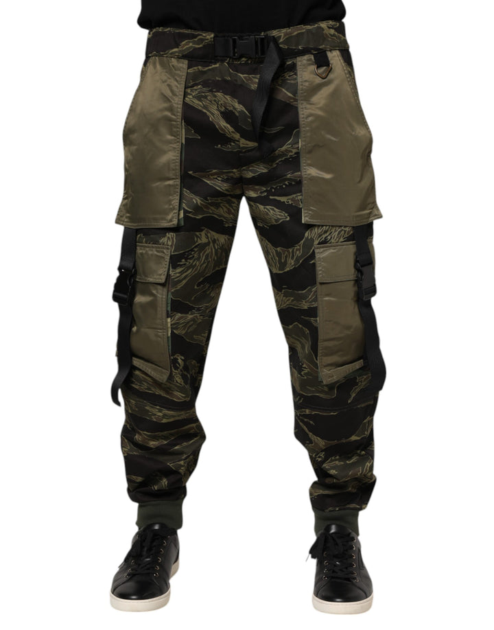 Dolce &amp; Gabbana Sample Sale Dolce &amp; Gabbana Multicolor Cargo Camouflage Pants - | Designer outlet