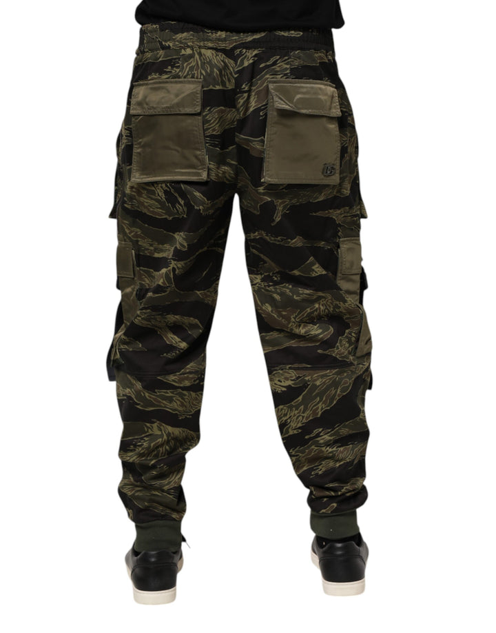 Dolce &amp; Gabbana Sample Sale Dolce &amp; Gabbana Multicolor Cargo Camouflage Pants - | Designer outlet