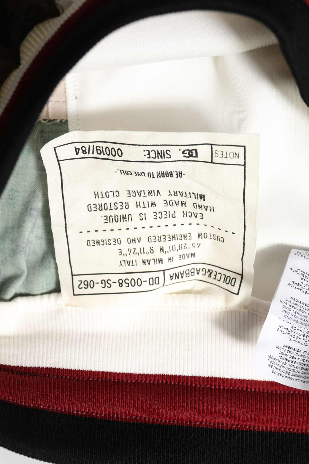 Dolce &amp; Gabbana Sample Sale Dolce &amp; Gabbana White Patchwork Jogger Pants - | Designer outlet