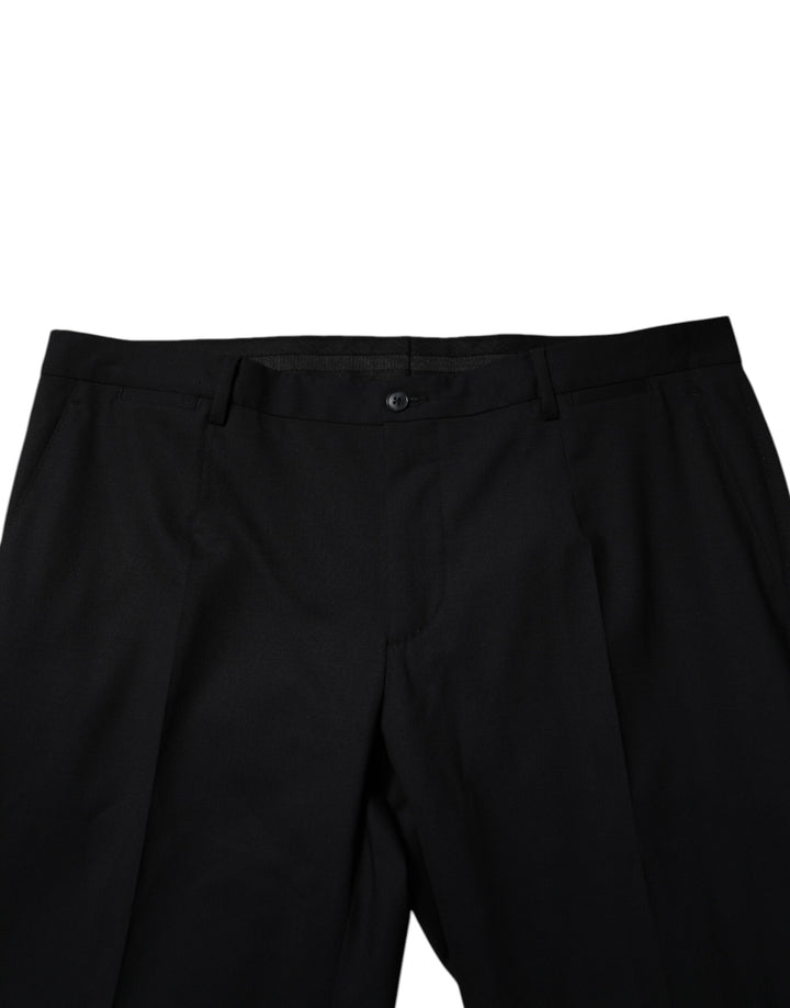 Dolce &amp; Gabbana Sample Sale Dolce &amp; Gabbana Black Wool Formal Dress Pants - | Designer outlet