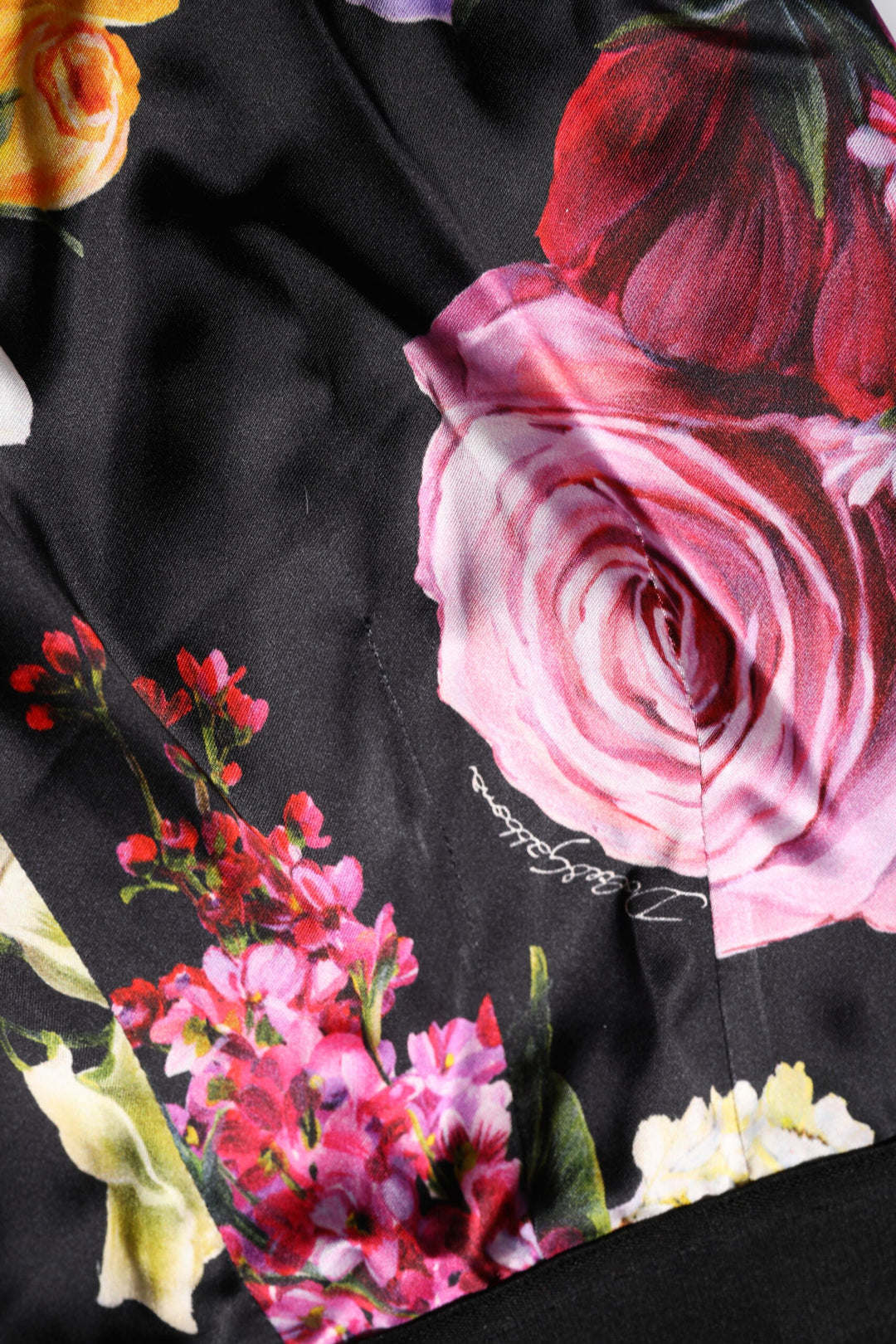 Dolce &amp; Gabbana Sample Sale Dolce &amp; Gabbana Multicolor Floral Legging Stretch Waist Pants - | Designer outlet