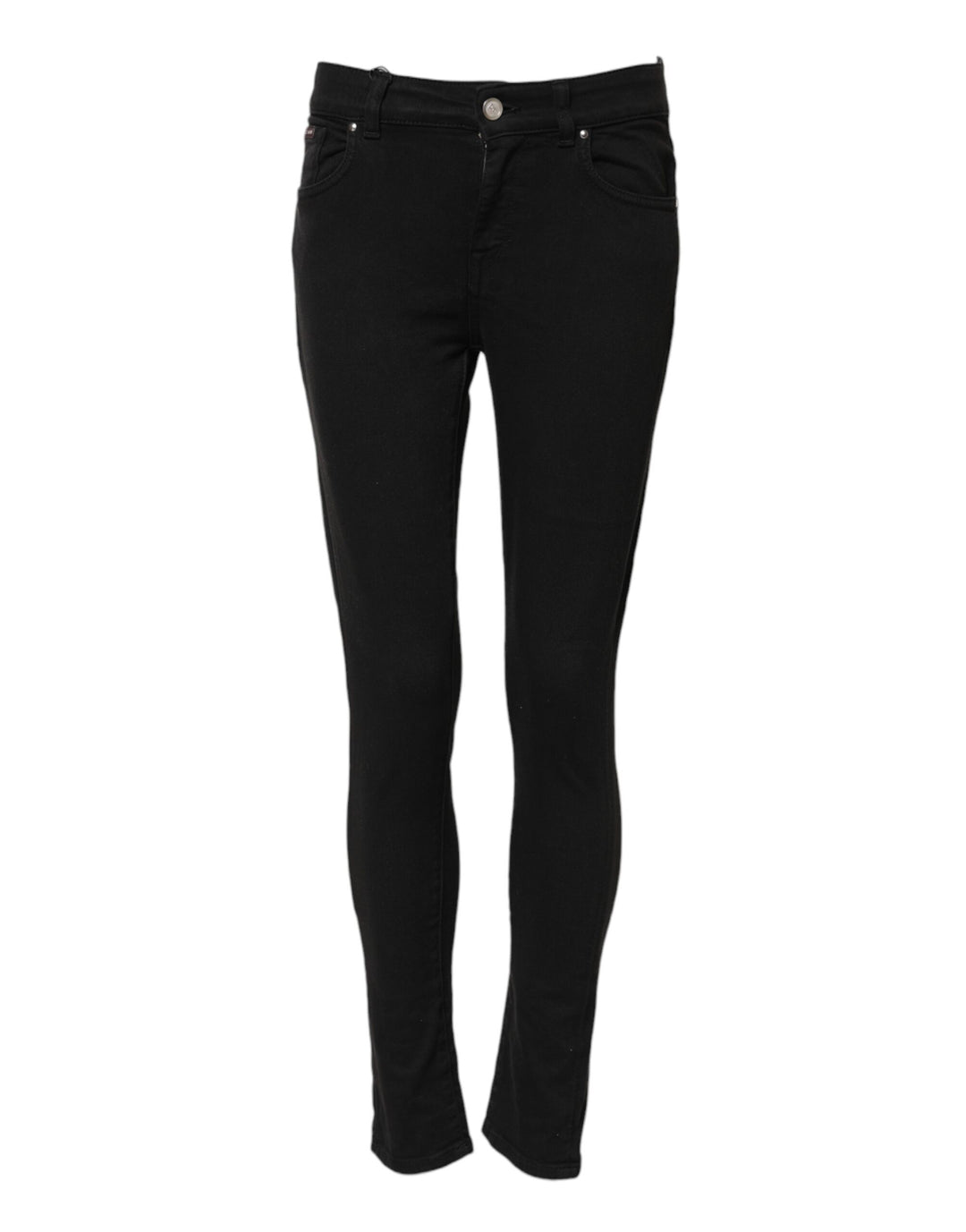 Dolce &amp; Gabbana Sample Sale Dolce &amp; Gabbana Black Cotton Stretch Slim Fit Denim Jeans - | Designer outlet