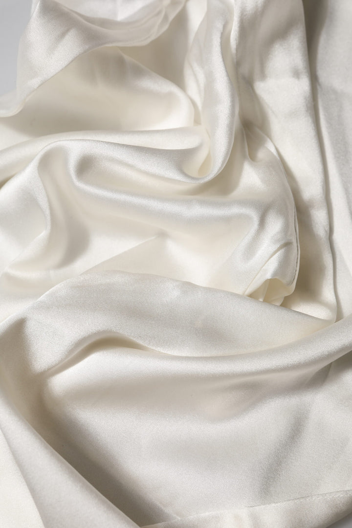 Dolce &amp; Gabbana Sample Sale Dolce &amp; Gabbana Ivory Silk Tapered High Waist Pants - | Designer outlet