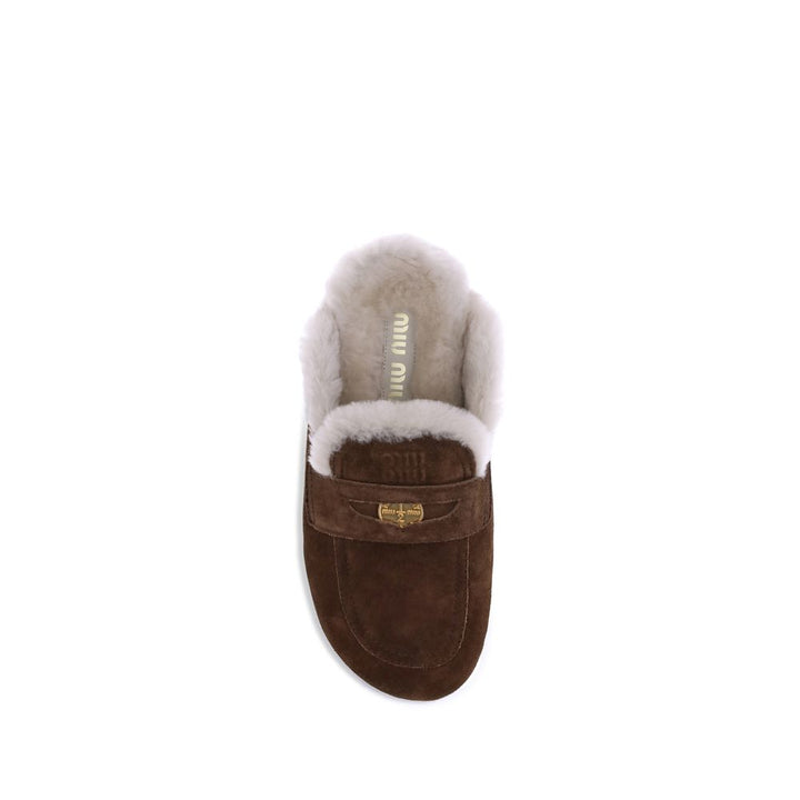Miu Miu Shearling Mules