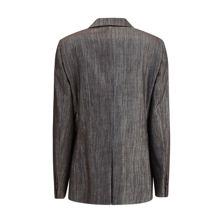 Brunello Cucinelli Yellow Polyester Blazer