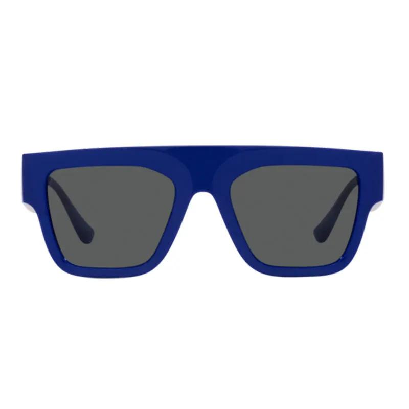 Versace Sunglasses Square Full Rim, Bluette Frame and Dark Grey Lens VE4430U529487