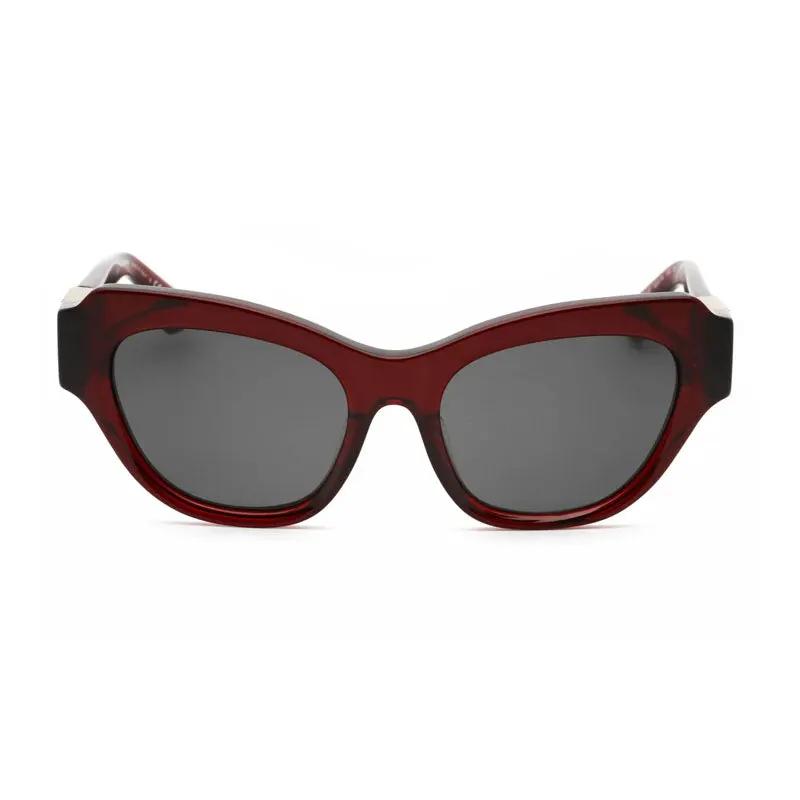Burberry Sample Sale | Burberry Sunglasses Cat Eye Full Rim, Bordeaux Frame And Dark Grey Lens Be4423F412887 - Sunglasses | Designer outlet