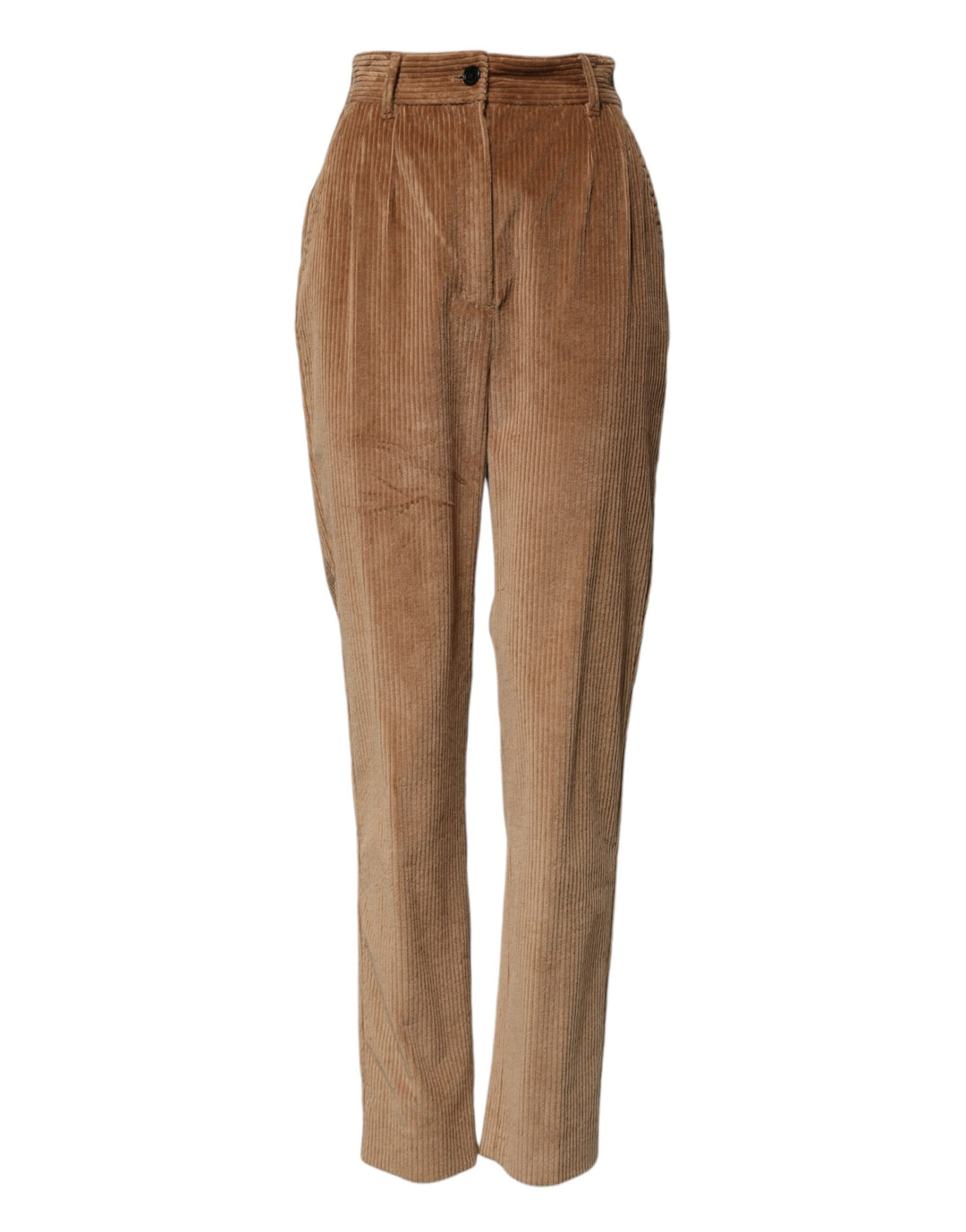Dolce &amp; Gabbana Sample Sale Dolce &amp; Gabbana Brown Cotton Corduroy Tapered Pants - | Designer outlet
