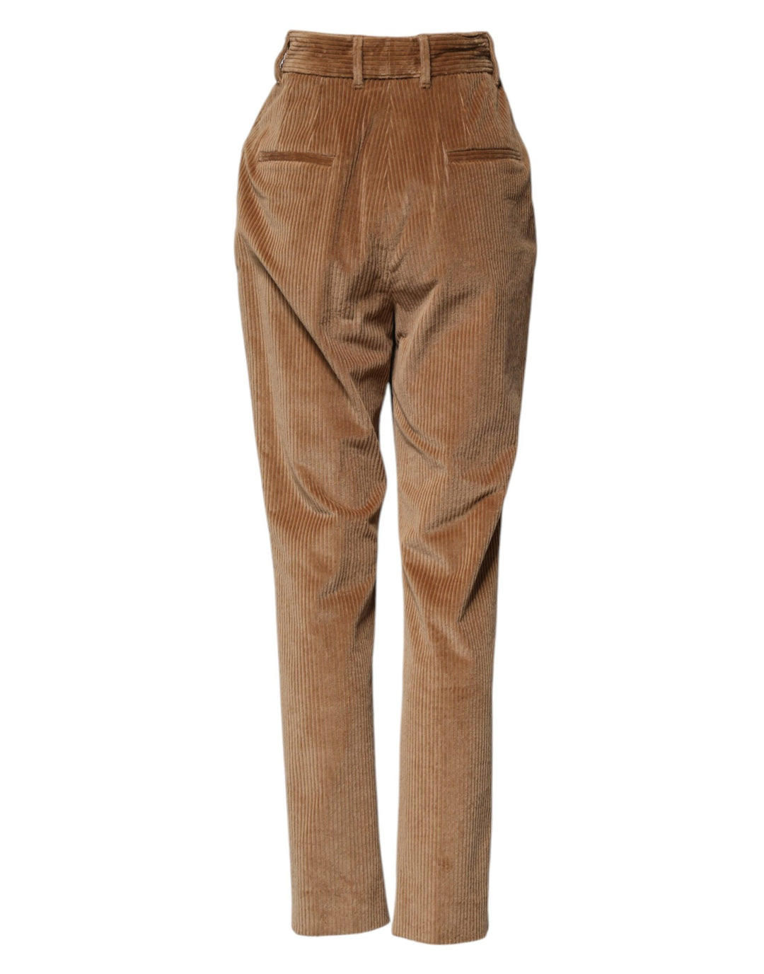 Dolce &amp; Gabbana Sample Sale Dolce &amp; Gabbana Brown Cotton Corduroy Tapered Pants - | Designer outlet