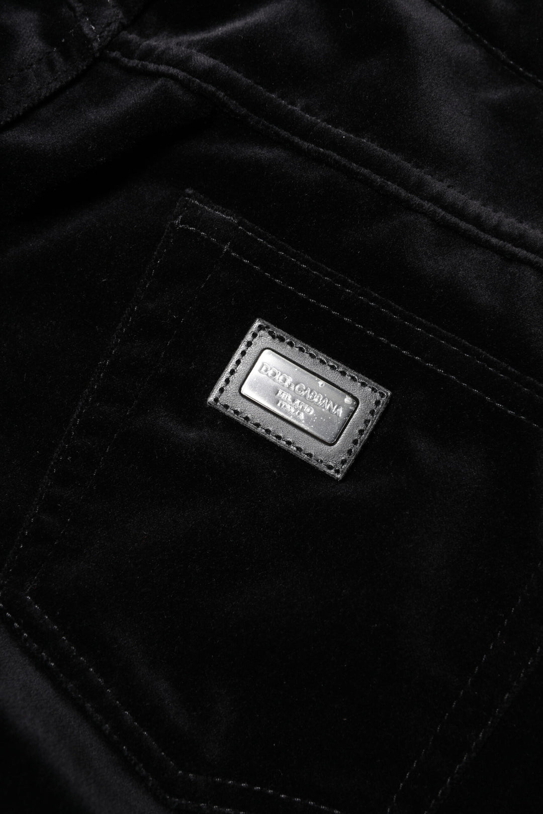 Dolce &amp; Gabbana Sample Sale Dolce &amp; Gabbana Black Cotton Skinny Capri Cropped Denim Jeans - | Designer outlet