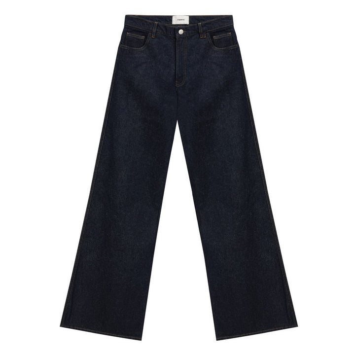 Coperni Sample Sale Coperni Blue Cotton High-Waisted Jean - | Designer outlet