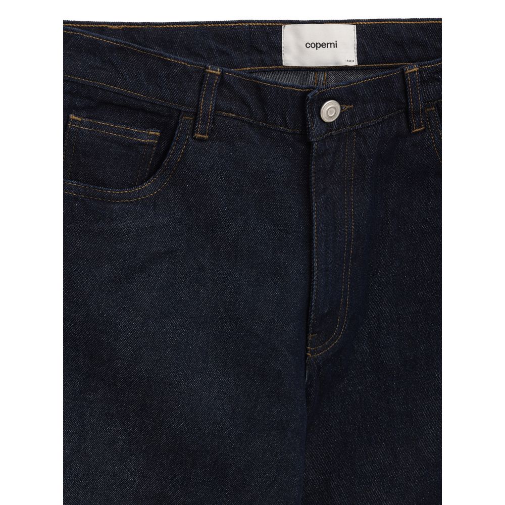 Coperni Sample Sale Coperni Blue Cotton High-Waisted Jean - | Designer outlet