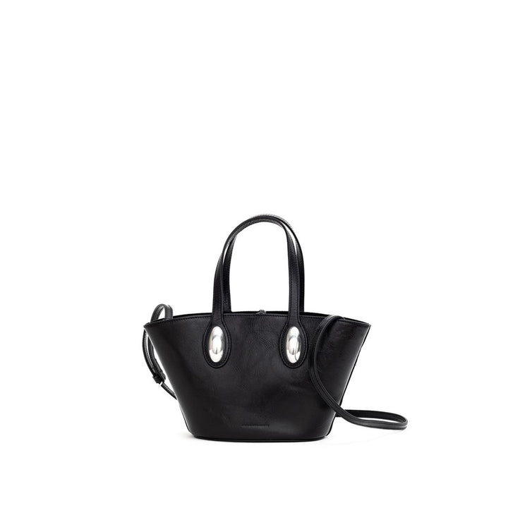 Alexander Wang Black Leather Shoulder Bag by Alexander Wang outlet now on sale