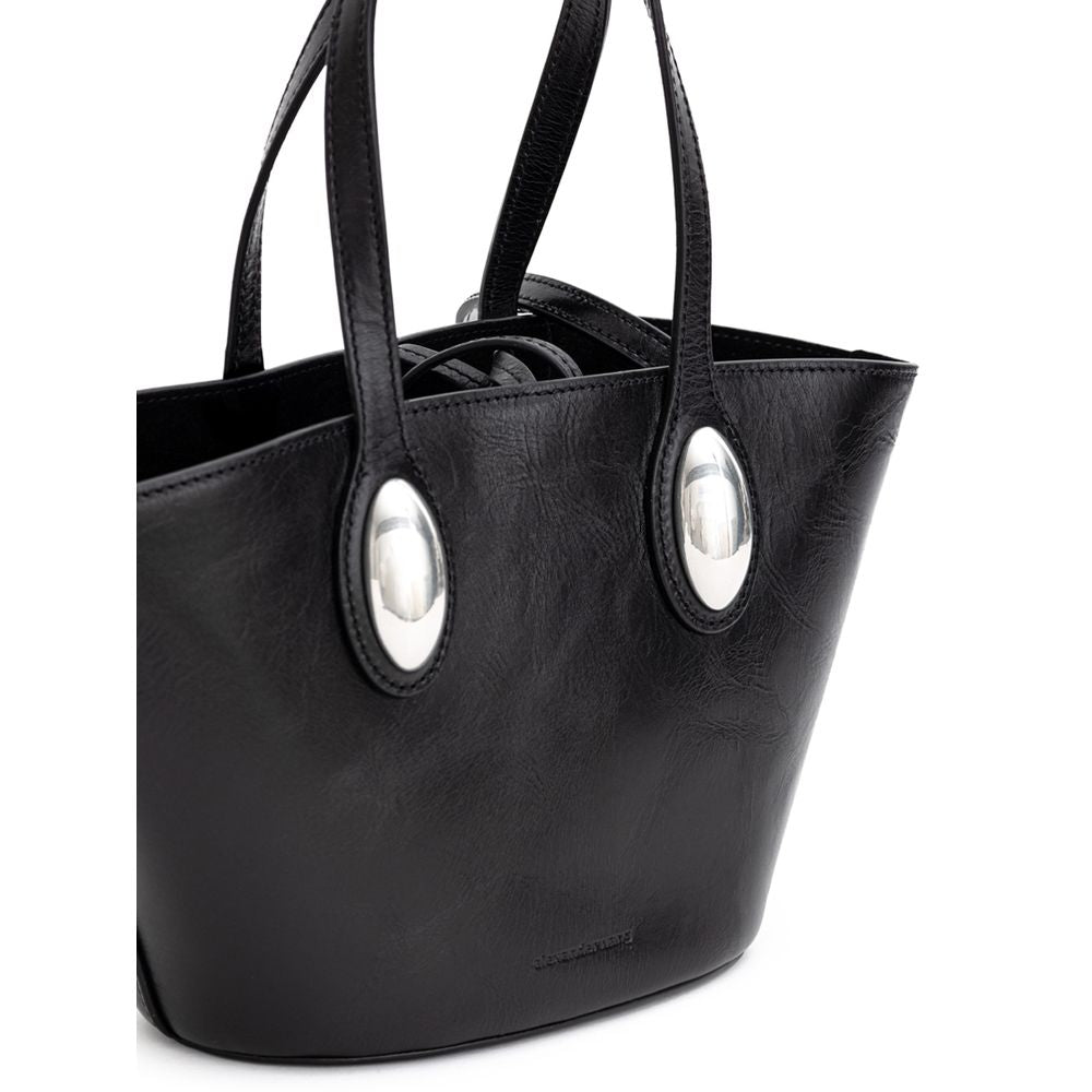 Alexander Wang Black Leather Shoulder Bag by Alexander Wang outlet now on sale