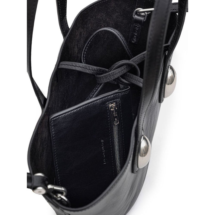 Alexander Wang Black Leather Shoulder Bag by Alexander Wang outlet now on sale
