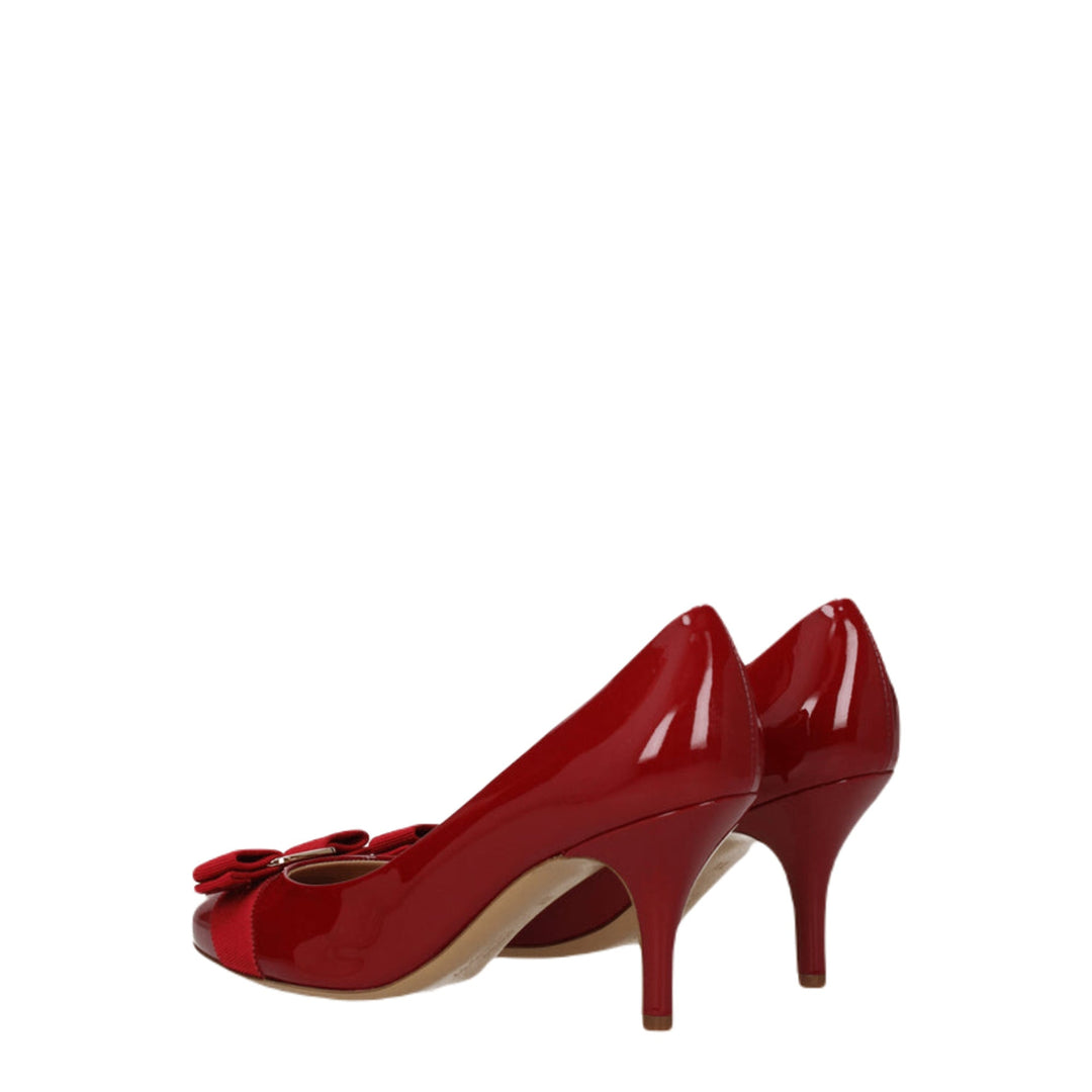 Ferragamo Carla 70 Women's Pumps Red