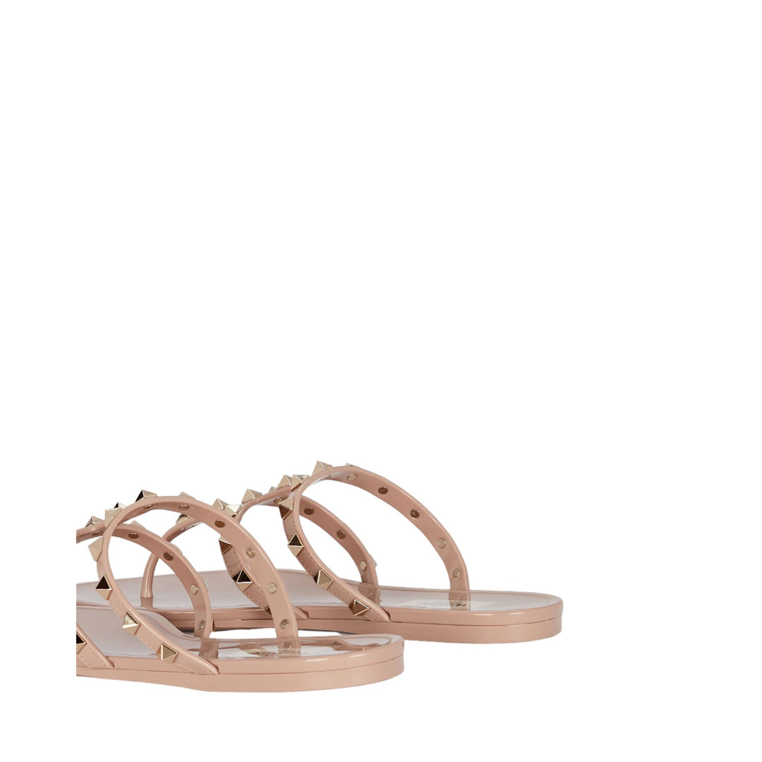 Valentino Garavani Rockstud Jelly Thong Sandals