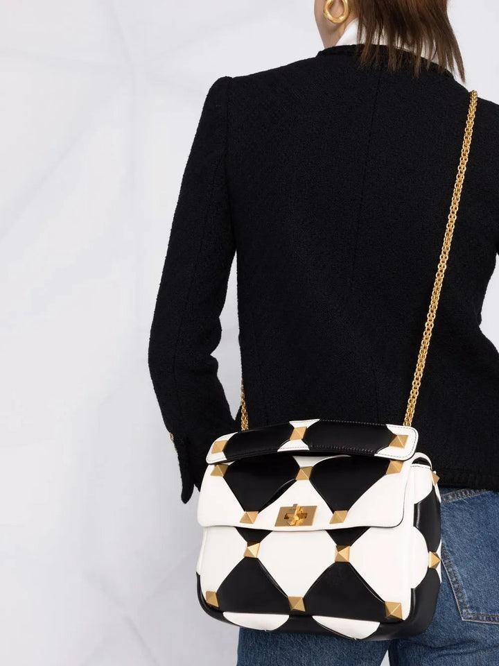 Valentino Large The Shoulder Bag Roman-Stud Bag