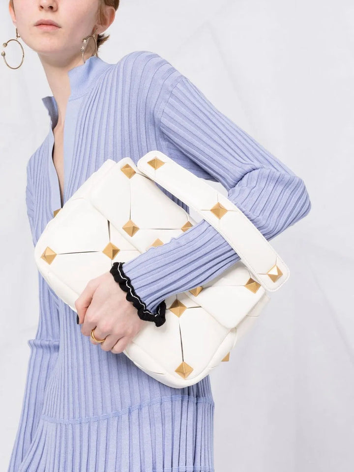Valentino Large Roman Stud Tote Bag