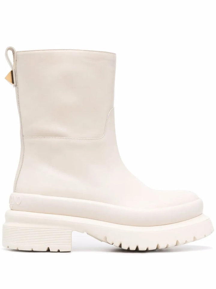 Valentino Garavani Roman-Stud Ankle Boots