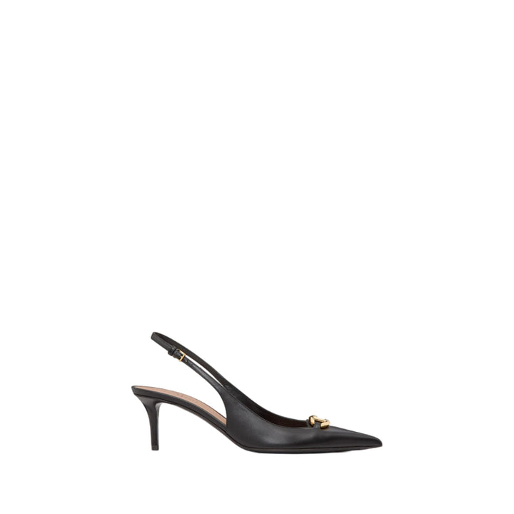 Valentino Garavani Rockstud Ankle Strapped Flats