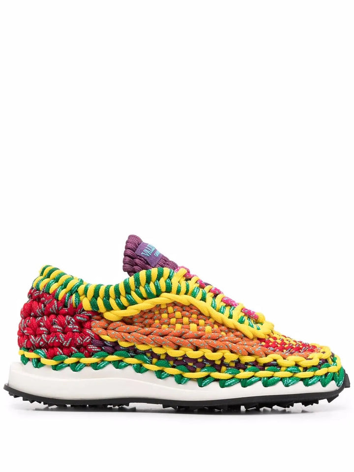 Valentino Garavani Crochet Low-Top Sneakers