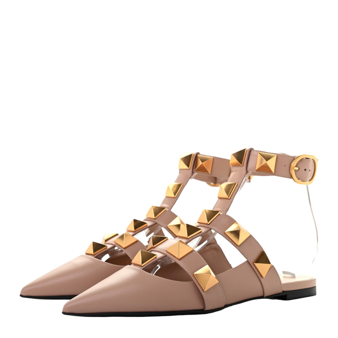 Valentino Garavani Roman Stud Flat Ballets