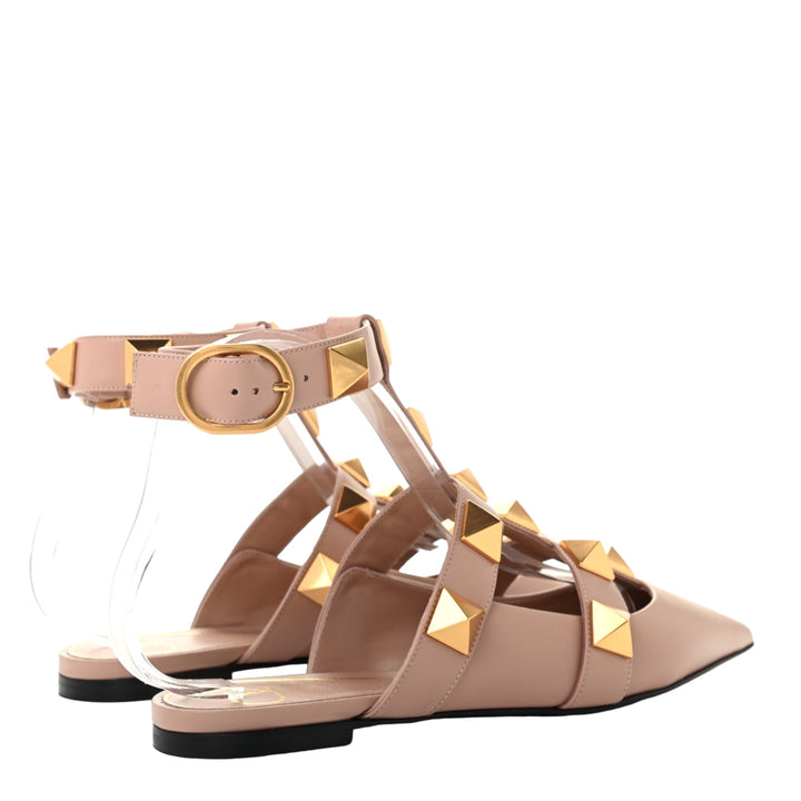 Valentino Garavani Roman Stud Flat Ballets