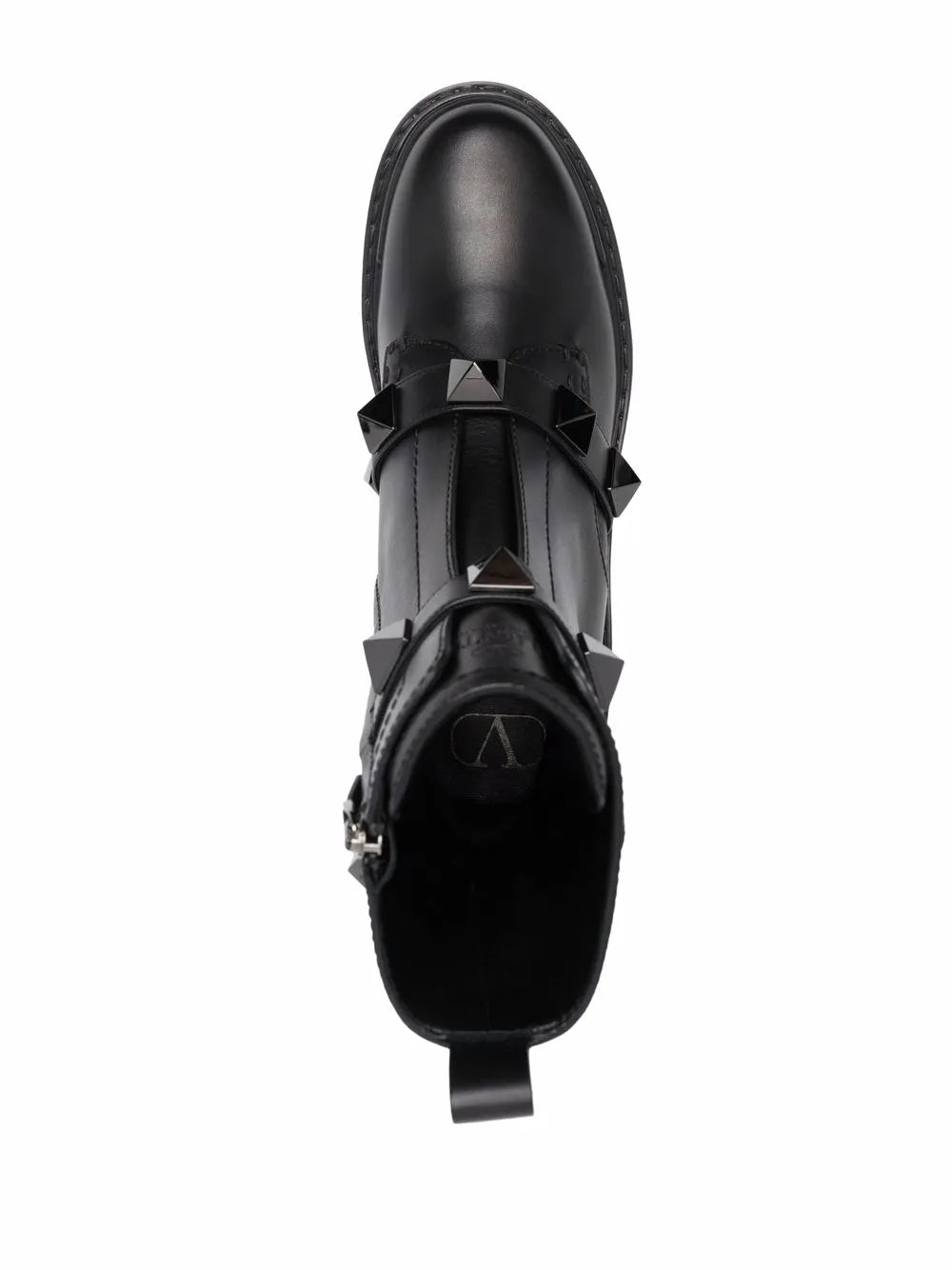 Valentino Roman Stud 40Mm Biker Boots