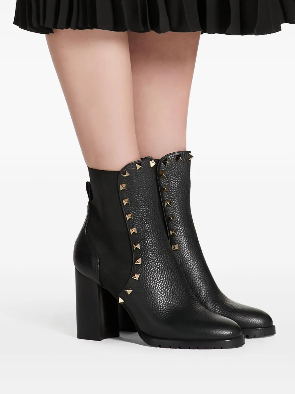 Valentino Rockstud Chelsea Boots