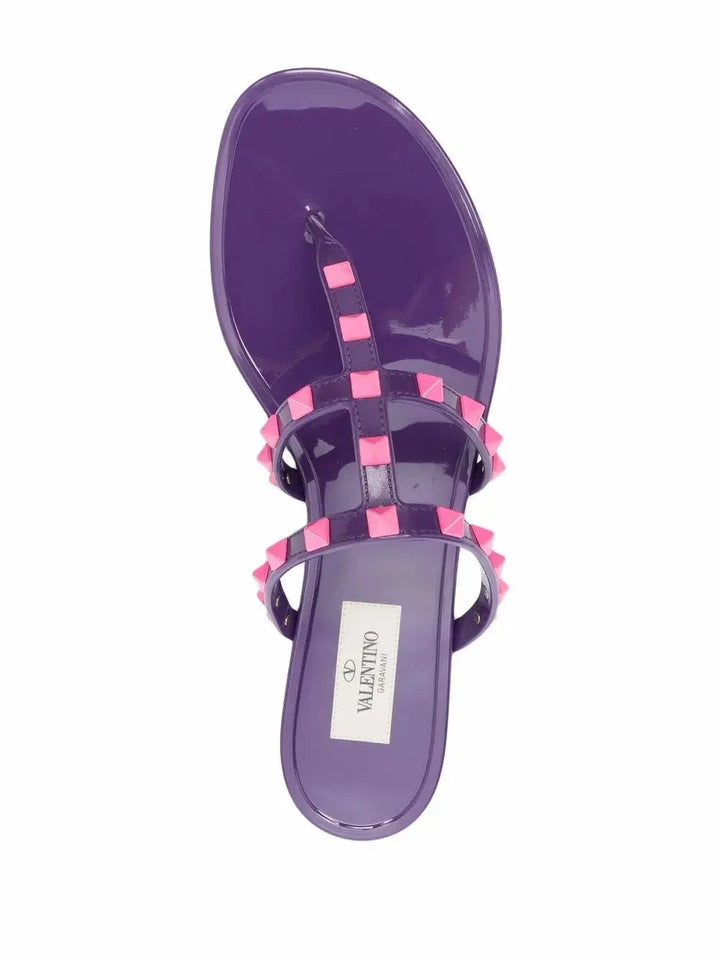 Valentino Garavani Rockstud Flat Sandals