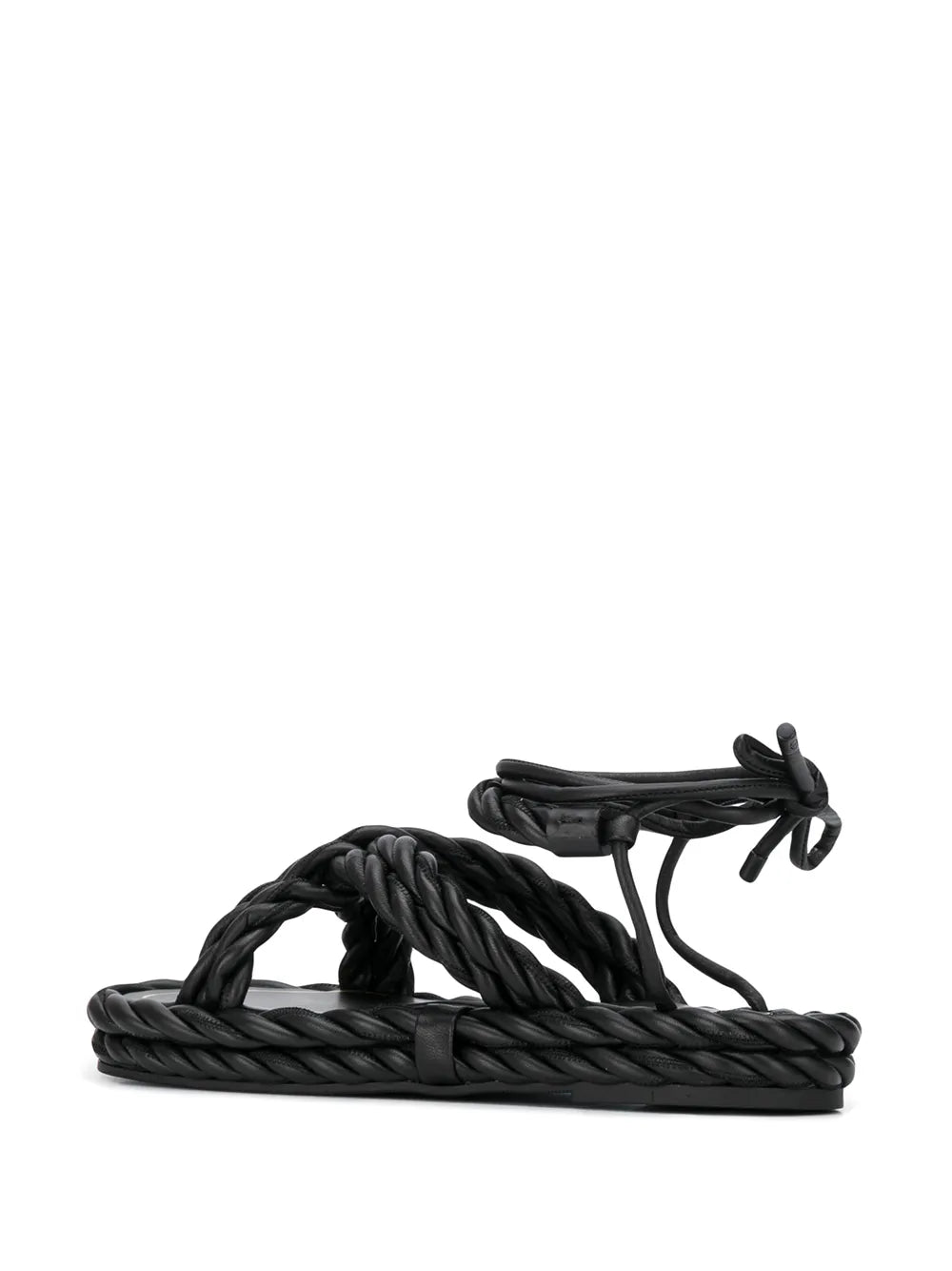 Valentino The Rope Ankle-Tie Sandals