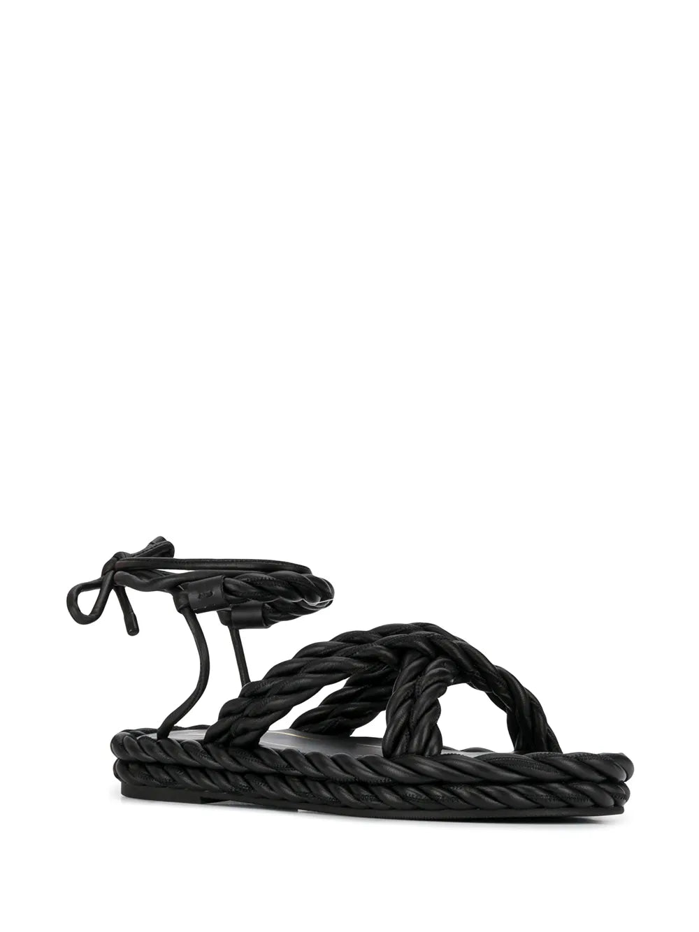 Valentino The Rope Ankle-Tie Sandals