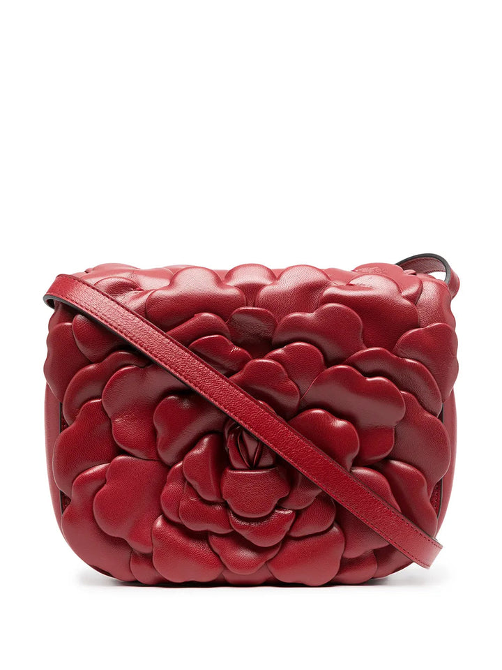 Valentino Tiered Floral Clutch Bag