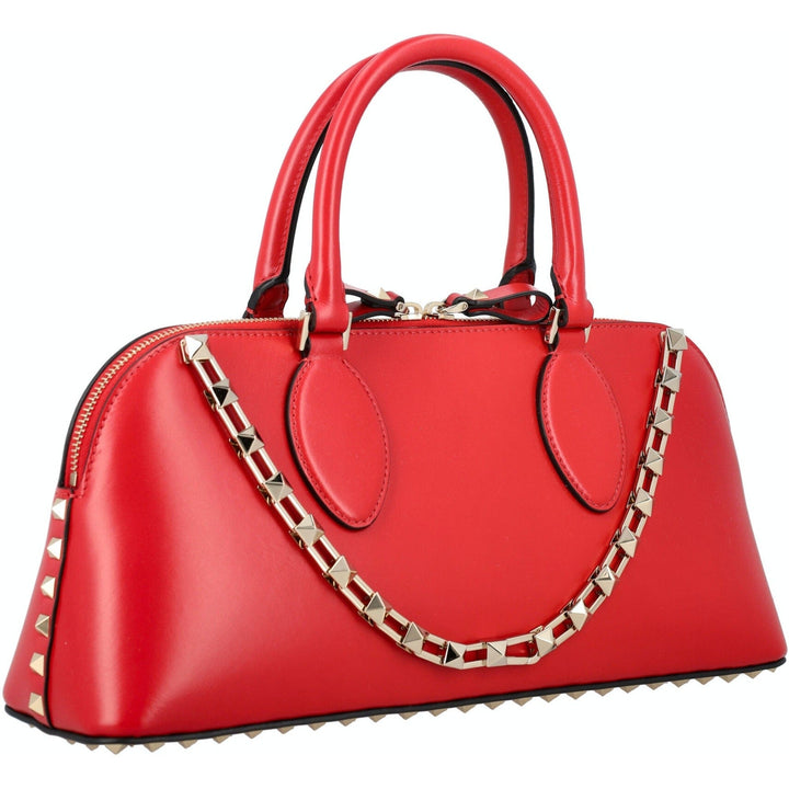 Valentino Garavani Leather Rockstud East-West Handbag