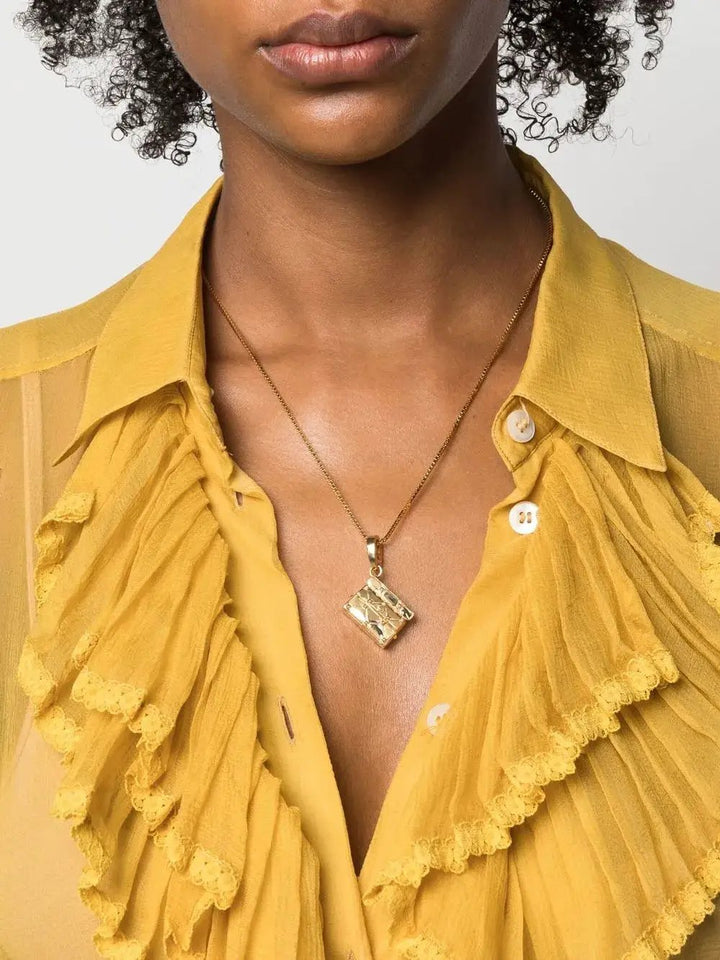 Valentino Garavani Rockstud Quilted Bag Pendant