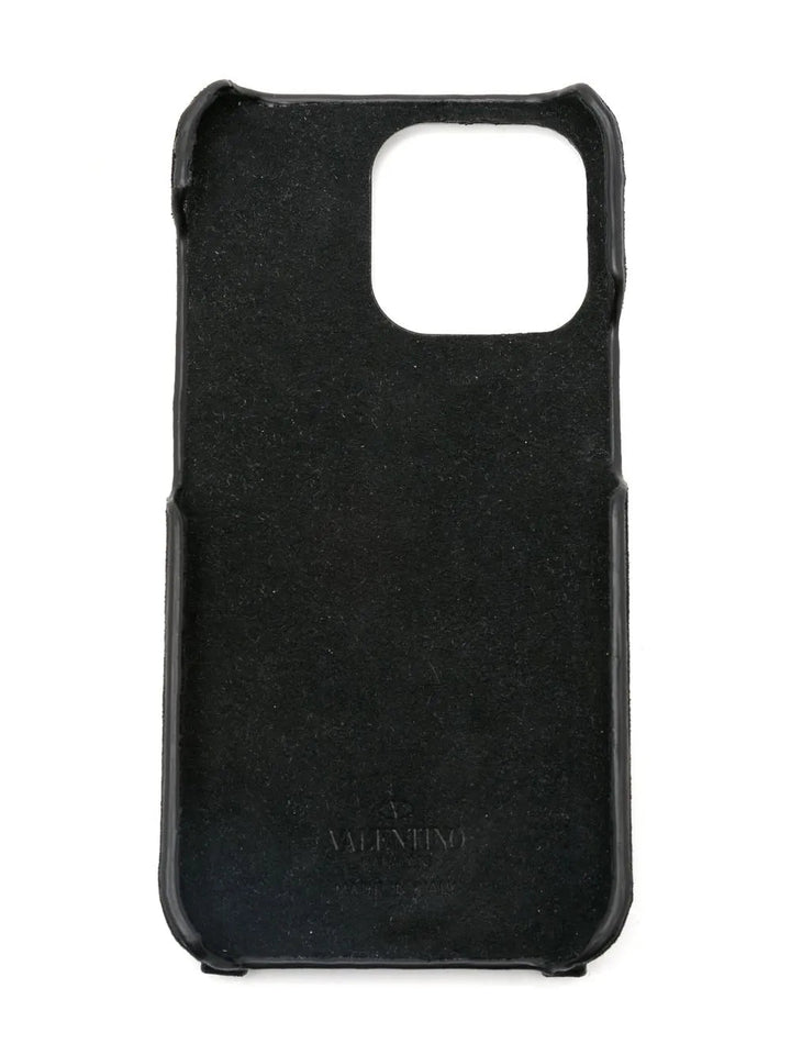 Valentino Signature V-Plaque Iphone Case