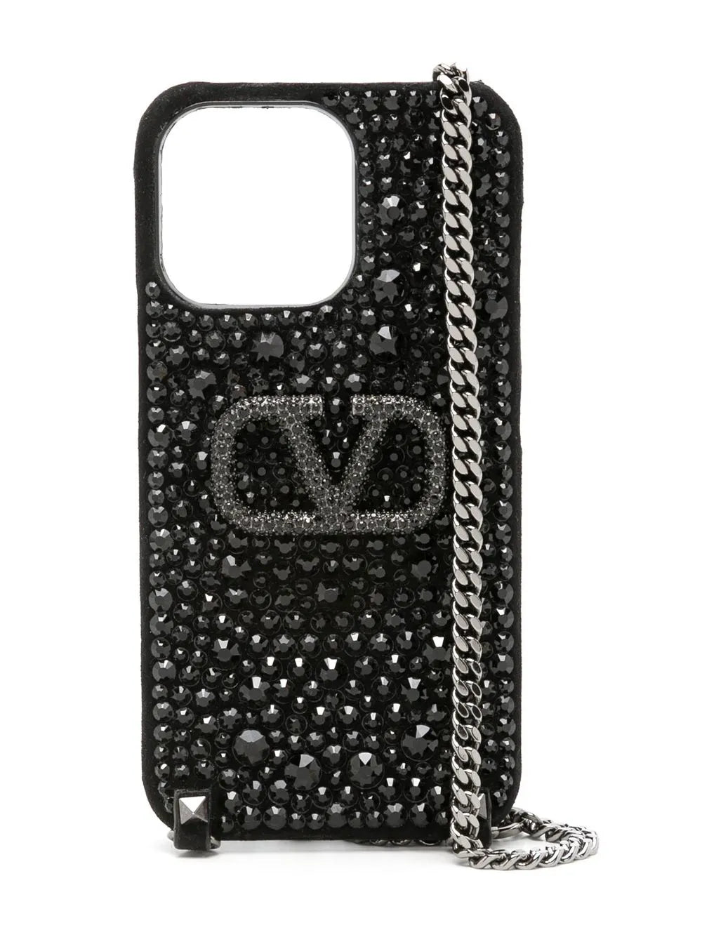 Valentino Signature V-Plaque Iphone Case