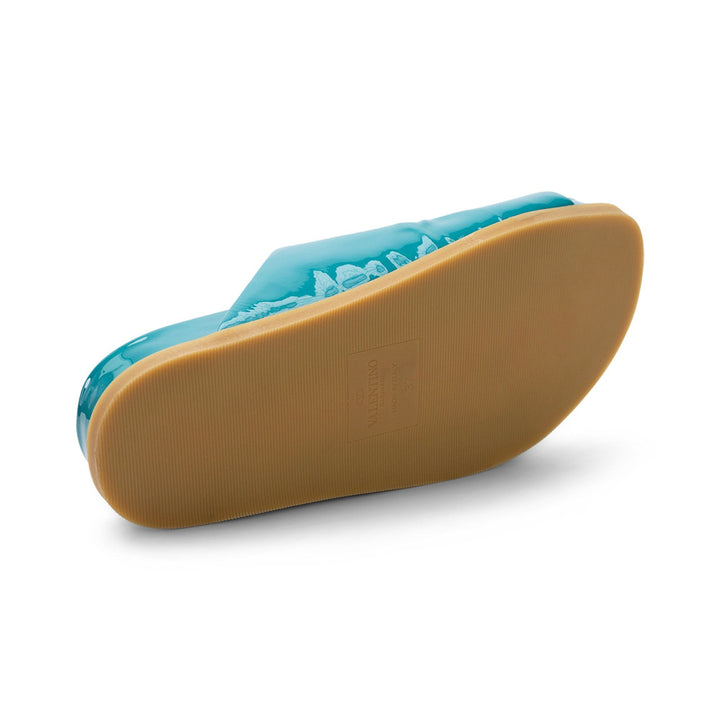Valentino Slides in light blue