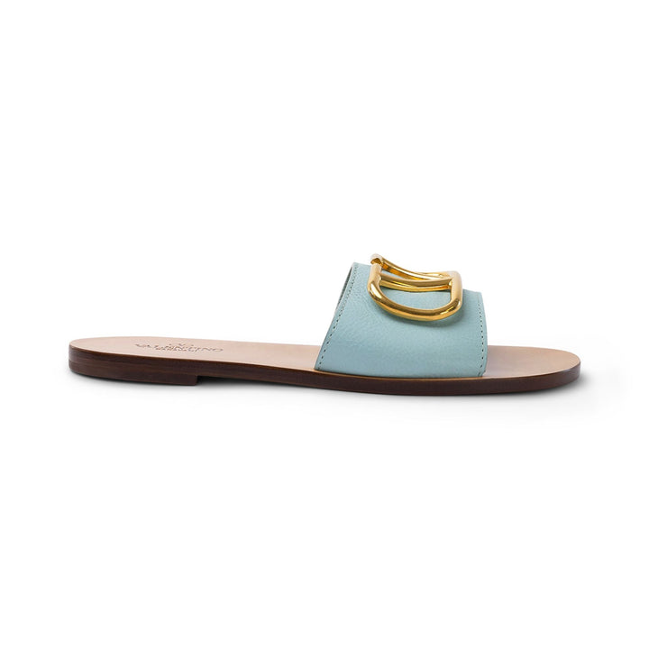 Valentino Slides in blue