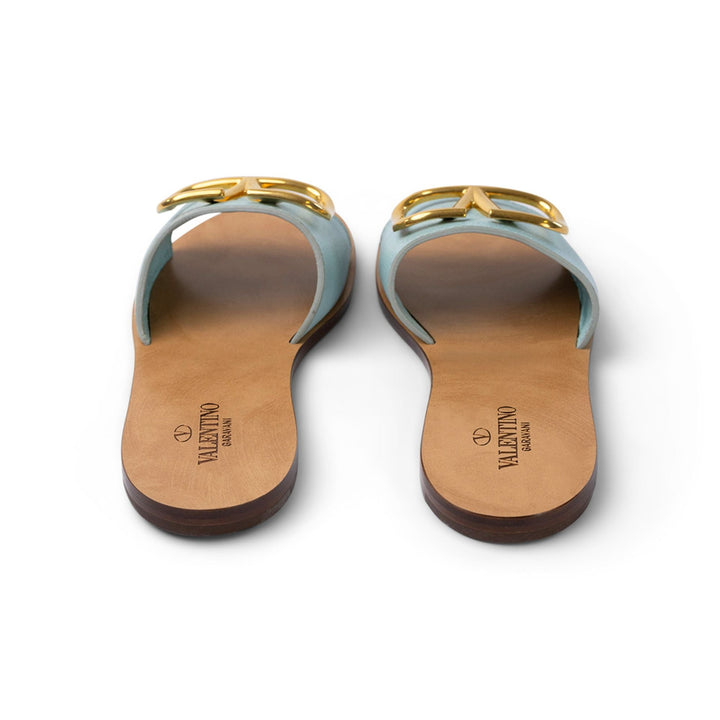 Valentino Slides in blue