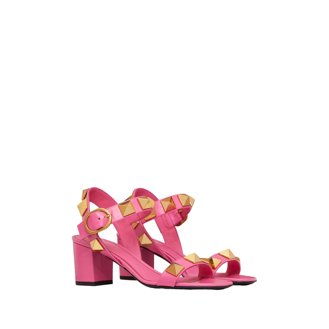 Valentino Garavani Roman Stud Calfskin Sandal