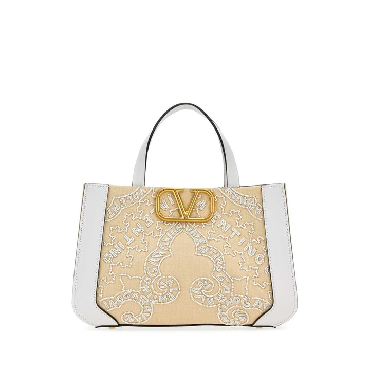 Valentino Garavani V'Logo Signature Top Handle Tote Bag