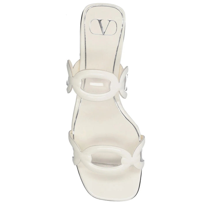 Valentino Garavani Square Toe Slip-On Slides