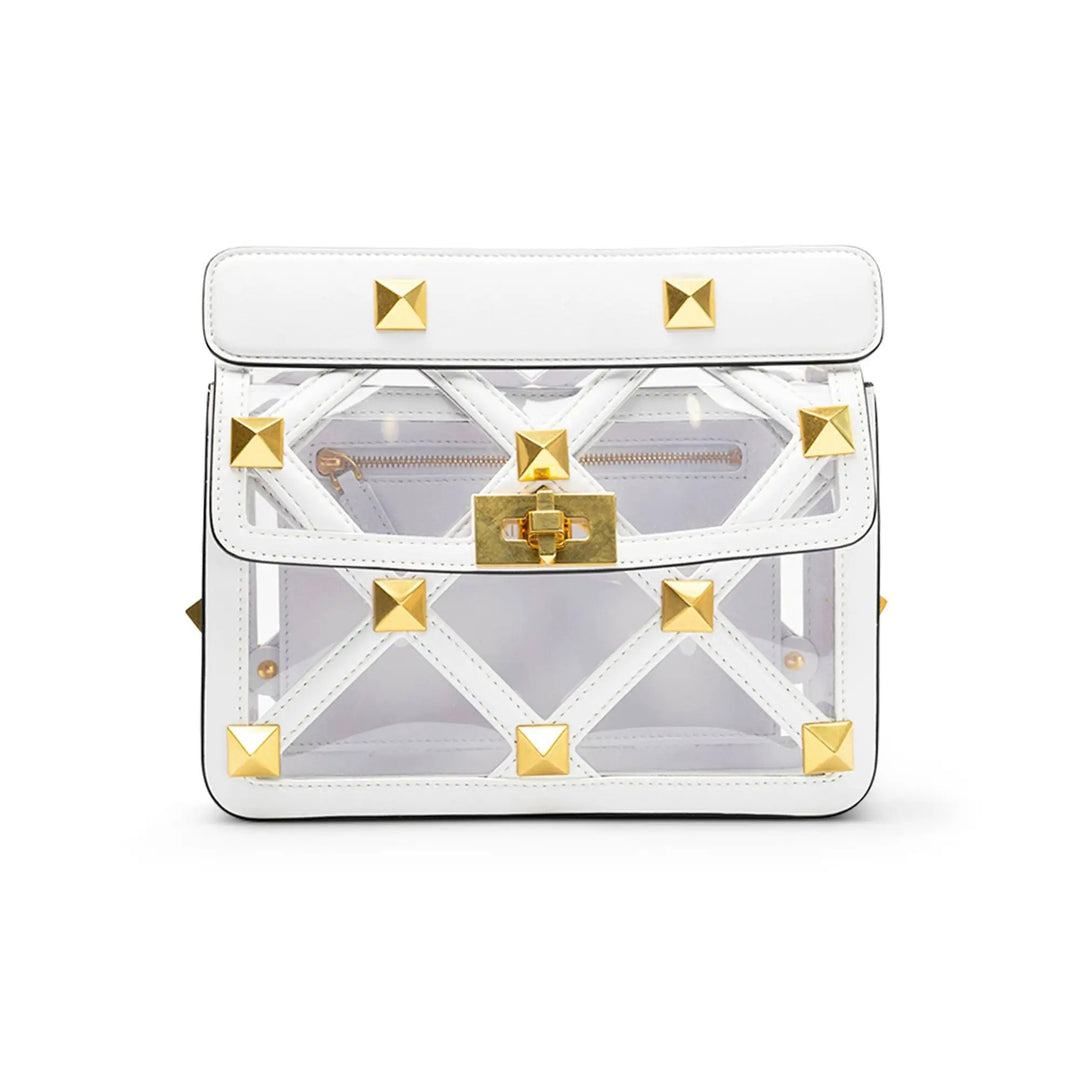 Valentino Garavani Medium Roman Stud Shoulder Bag