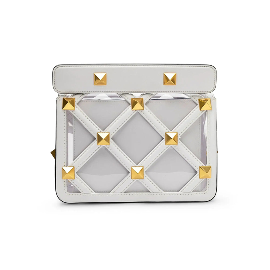 Valentino Garavani Medium Roman Stud Shoulder Bag