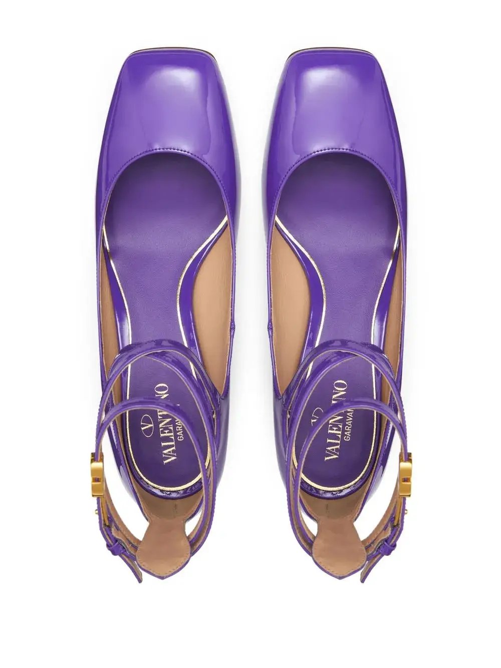 Valentino Garavani Tan-Go 70Mm Patent Leather Pumps